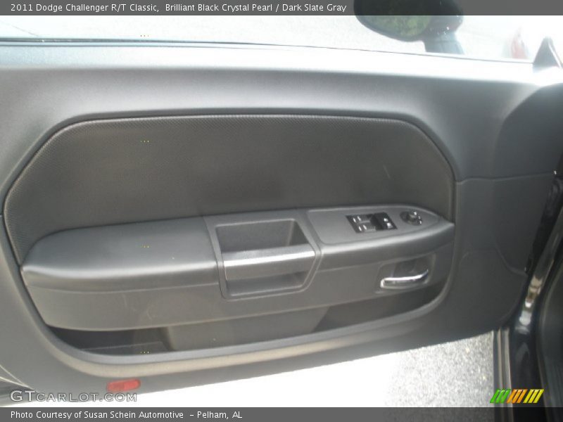 Brilliant Black Crystal Pearl / Dark Slate Gray 2011 Dodge Challenger R/T Classic