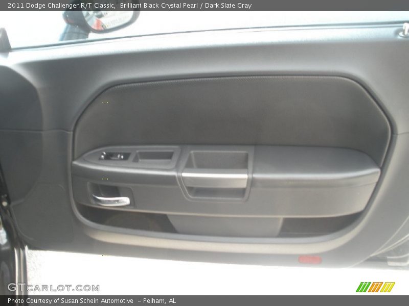 Brilliant Black Crystal Pearl / Dark Slate Gray 2011 Dodge Challenger R/T Classic