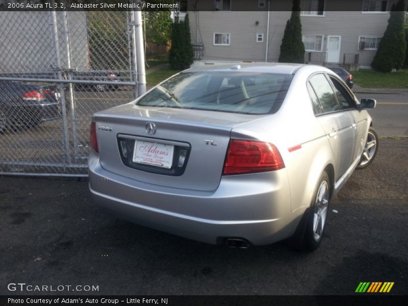 Alabaster Silver Metallic / Parchment 2006 Acura TL 3.2
