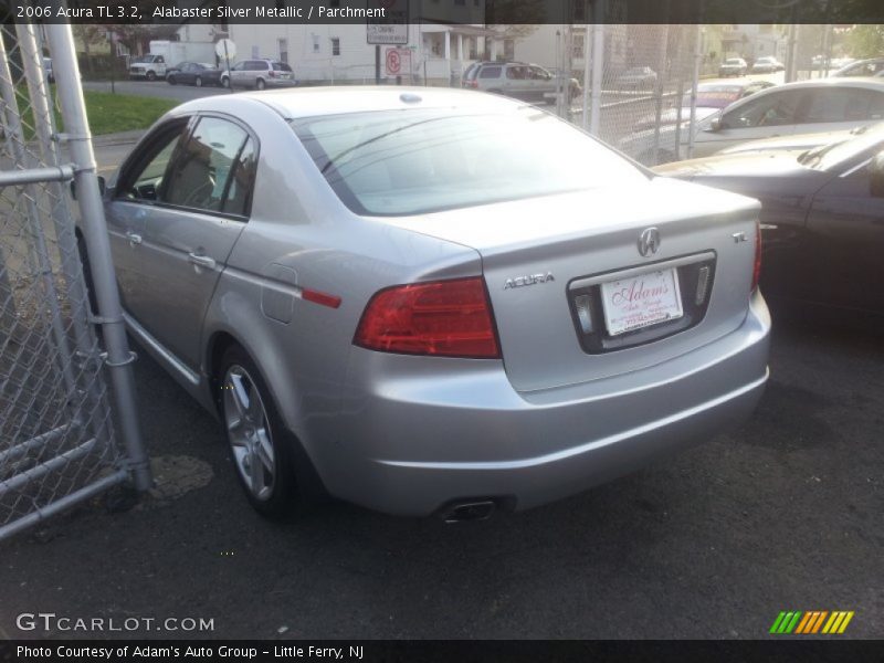 Alabaster Silver Metallic / Parchment 2006 Acura TL 3.2