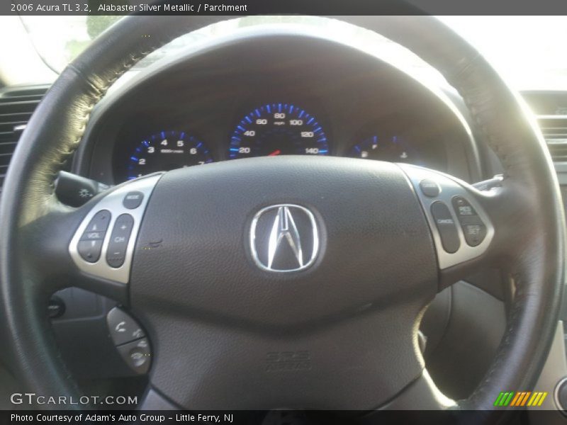 Alabaster Silver Metallic / Parchment 2006 Acura TL 3.2