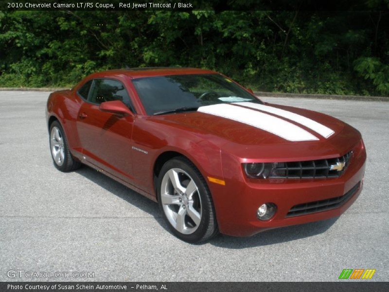 Red Jewel Tintcoat / Black 2010 Chevrolet Camaro LT/RS Coupe