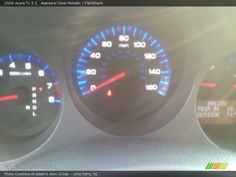 Alabaster Silver Metallic / Parchment 2006 Acura TL 3.2