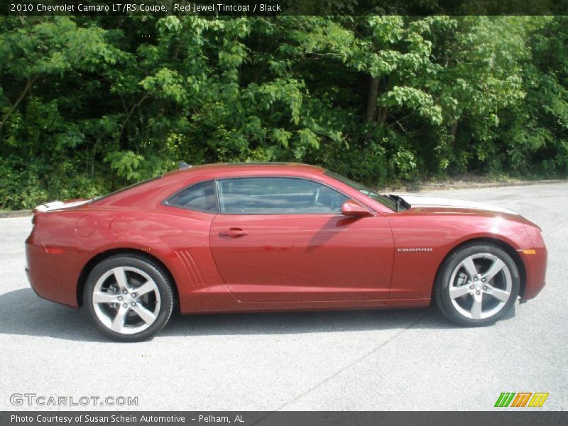Red Jewel Tintcoat / Black 2010 Chevrolet Camaro LT/RS Coupe