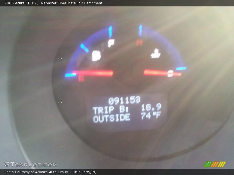 Alabaster Silver Metallic / Parchment 2006 Acura TL 3.2