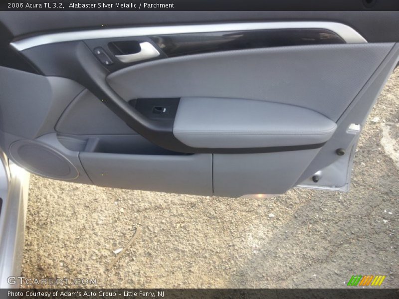 Alabaster Silver Metallic / Parchment 2006 Acura TL 3.2