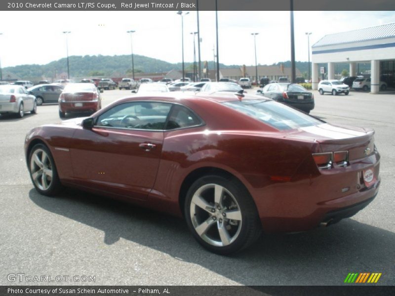 Red Jewel Tintcoat / Black 2010 Chevrolet Camaro LT/RS Coupe