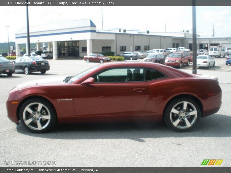 Red Jewel Tintcoat / Black 2010 Chevrolet Camaro LT/RS Coupe