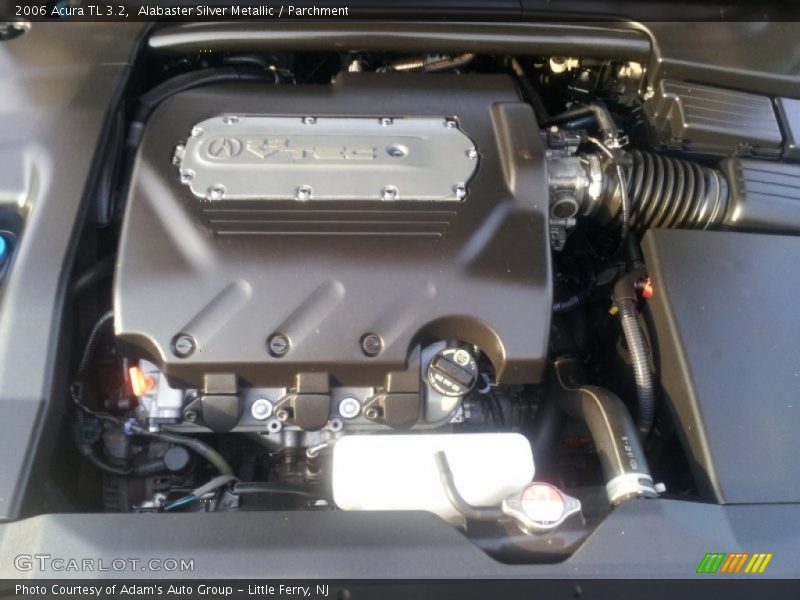 Alabaster Silver Metallic / Parchment 2006 Acura TL 3.2