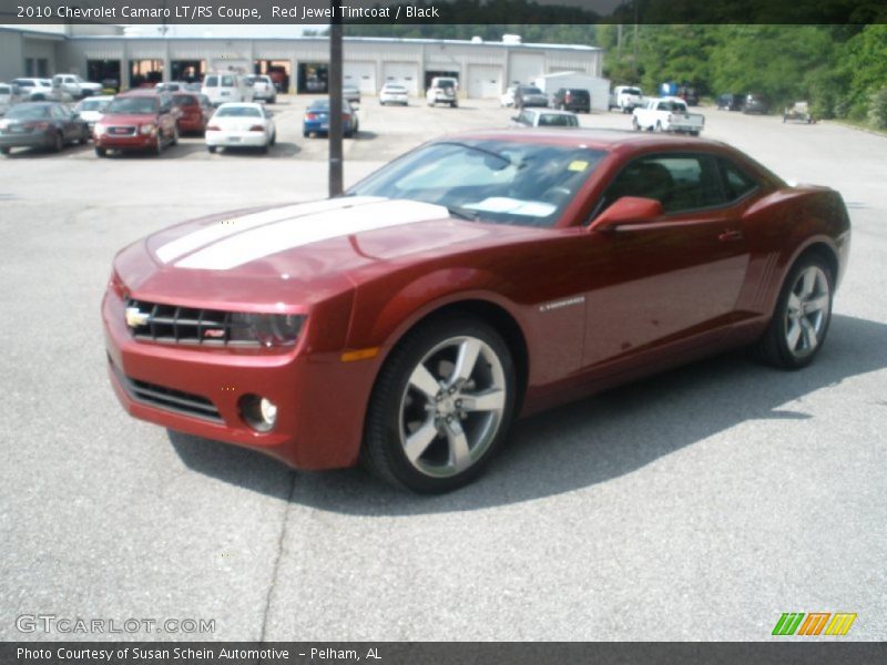 Red Jewel Tintcoat / Black 2010 Chevrolet Camaro LT/RS Coupe