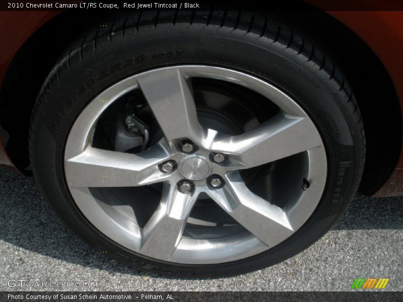 Red Jewel Tintcoat / Black 2010 Chevrolet Camaro LT/RS Coupe