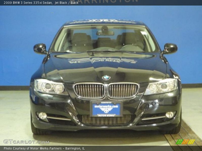 Jet Black / Black 2009 BMW 3 Series 335xi Sedan