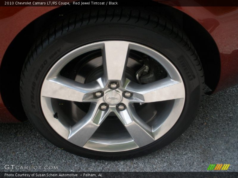 Red Jewel Tintcoat / Black 2010 Chevrolet Camaro LT/RS Coupe