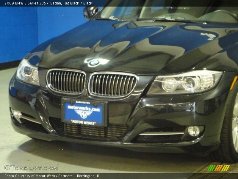 Jet Black / Black 2009 BMW 3 Series 335xi Sedan