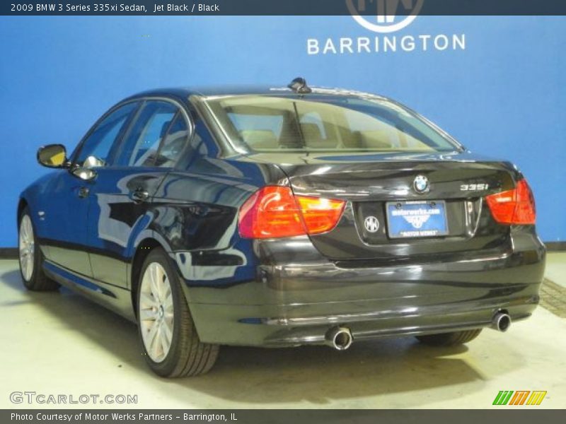 Jet Black / Black 2009 BMW 3 Series 335xi Sedan