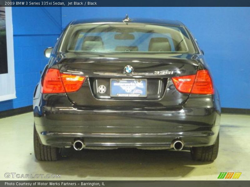 Jet Black / Black 2009 BMW 3 Series 335xi Sedan