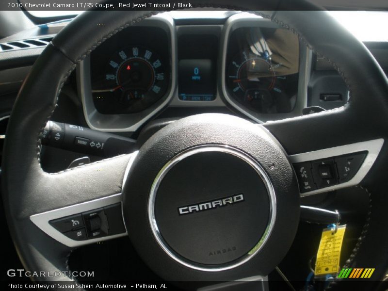 Red Jewel Tintcoat / Black 2010 Chevrolet Camaro LT/RS Coupe