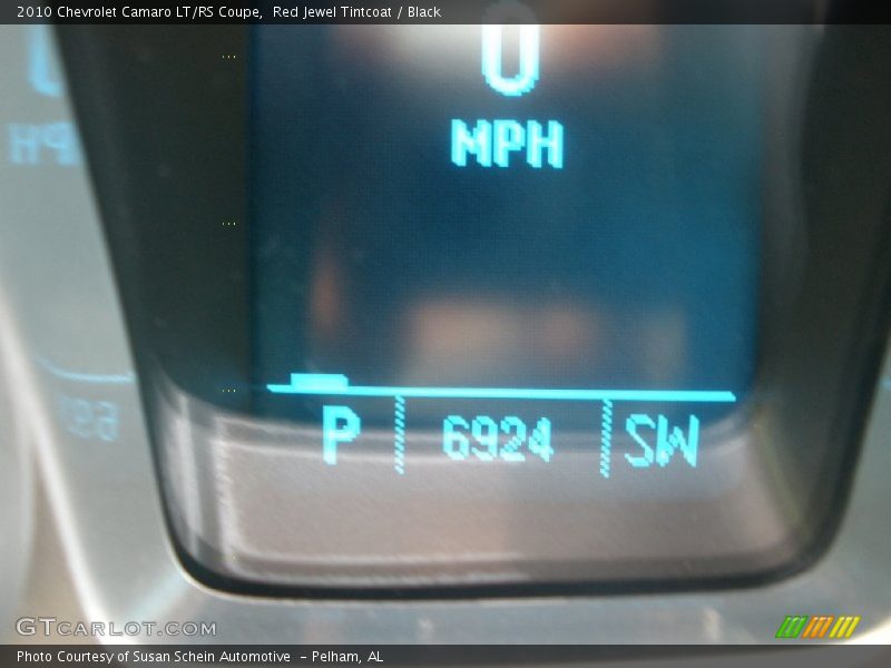 Red Jewel Tintcoat / Black 2010 Chevrolet Camaro LT/RS Coupe