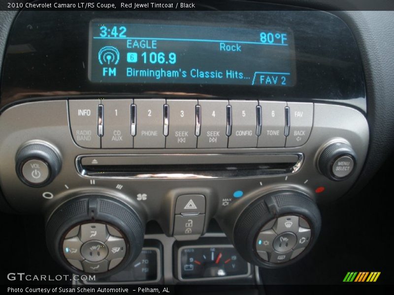 Red Jewel Tintcoat / Black 2010 Chevrolet Camaro LT/RS Coupe