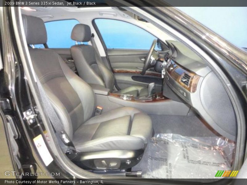 Jet Black / Black 2009 BMW 3 Series 335xi Sedan