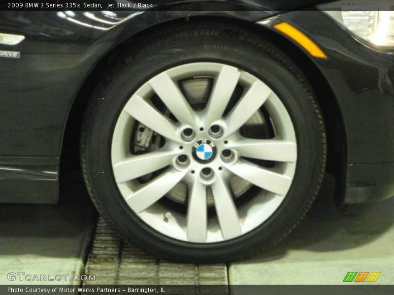 Jet Black / Black 2009 BMW 3 Series 335xi Sedan
