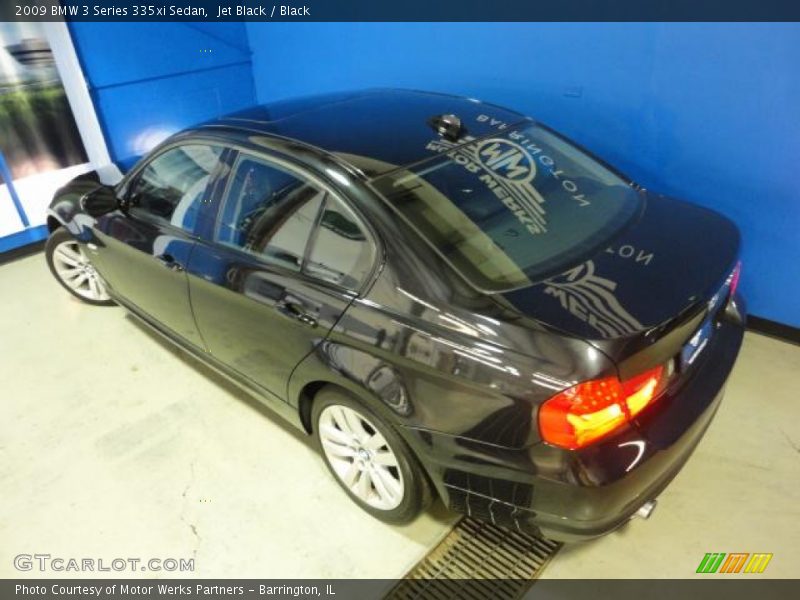 Jet Black / Black 2009 BMW 3 Series 335xi Sedan