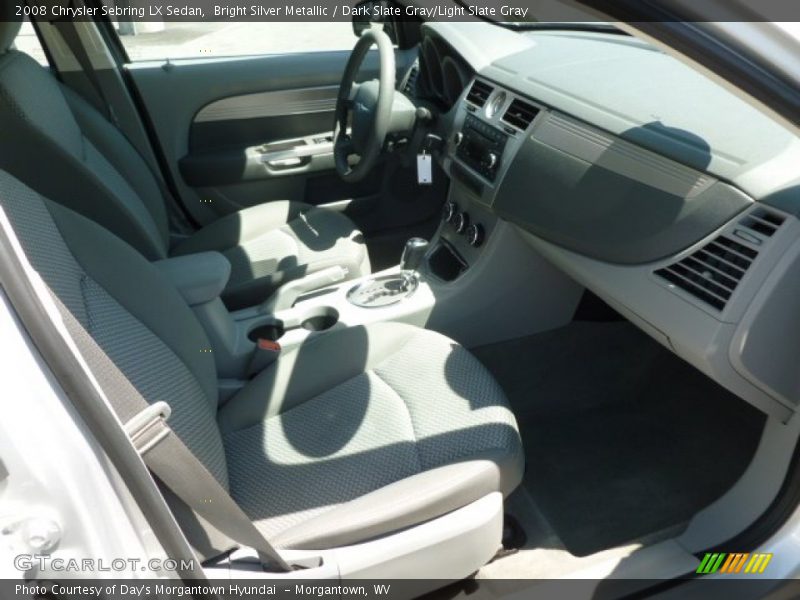 Bright Silver Metallic / Dark Slate Gray/Light Slate Gray 2008 Chrysler Sebring LX Sedan