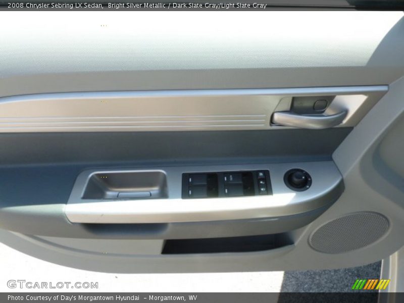 Bright Silver Metallic / Dark Slate Gray/Light Slate Gray 2008 Chrysler Sebring LX Sedan