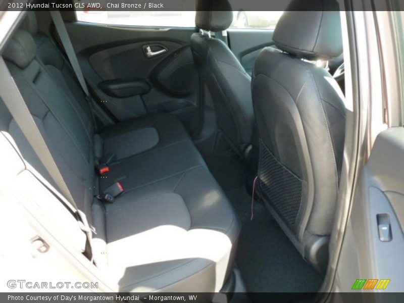 Chai Bronze / Black 2012 Hyundai Tucson GLS AWD