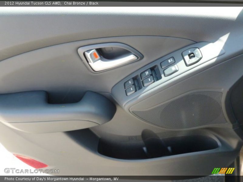 Chai Bronze / Black 2012 Hyundai Tucson GLS AWD