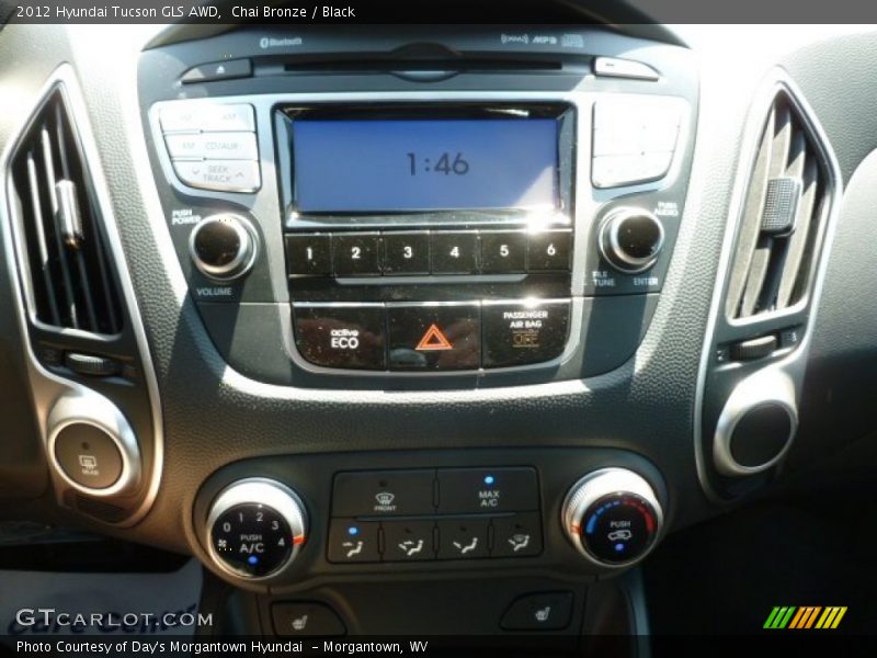 Chai Bronze / Black 2012 Hyundai Tucson GLS AWD