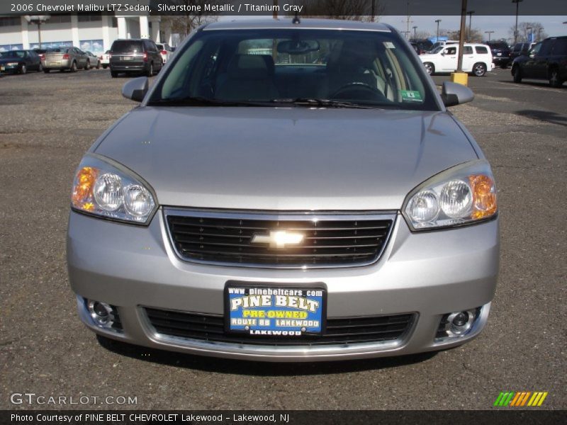 Silverstone Metallic / Titanium Gray 2006 Chevrolet Malibu LTZ Sedan