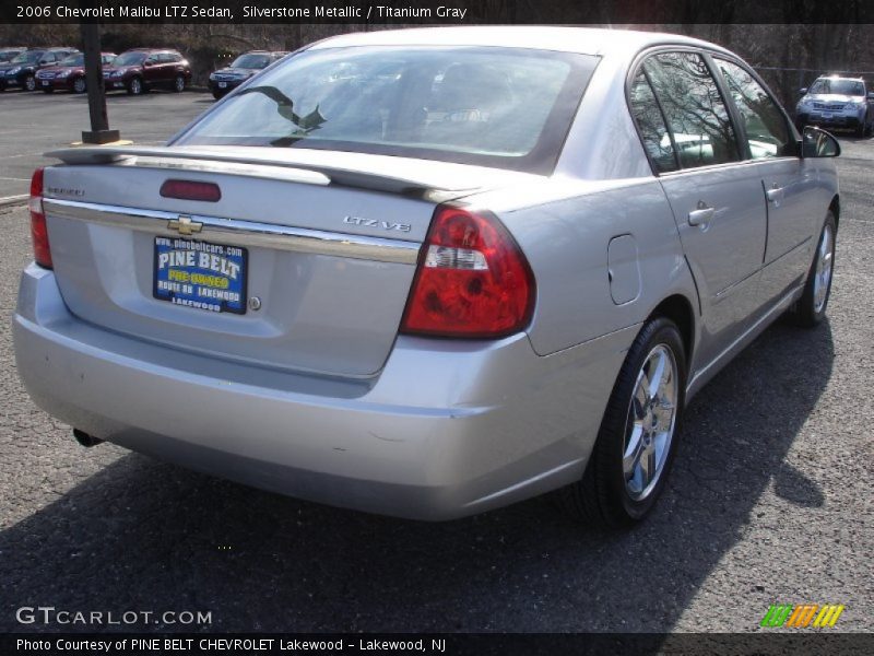 Silverstone Metallic / Titanium Gray 2006 Chevrolet Malibu LTZ Sedan