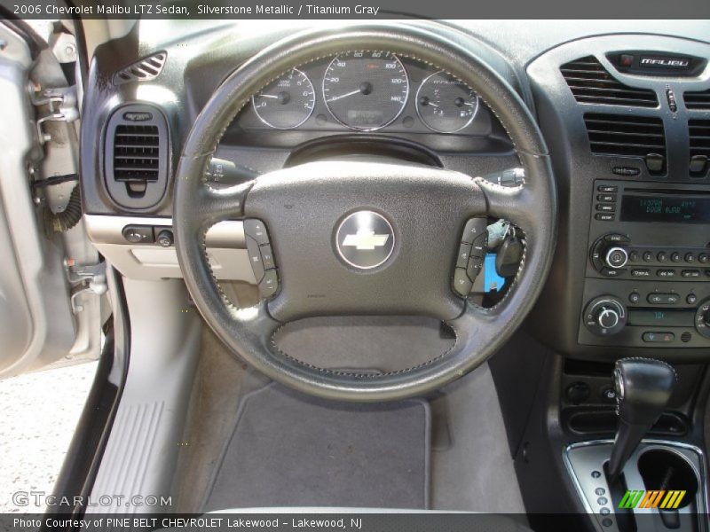 Silverstone Metallic / Titanium Gray 2006 Chevrolet Malibu LTZ Sedan