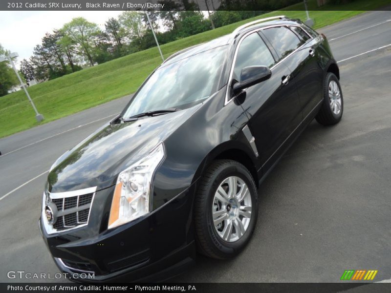 Black Raven / Ebony/Ebony 2012 Cadillac SRX Luxury