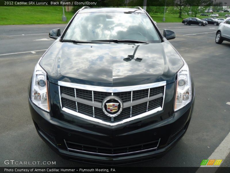 Black Raven / Ebony/Ebony 2012 Cadillac SRX Luxury