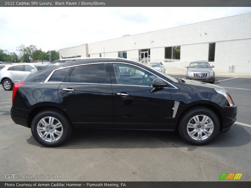 Black Raven / Ebony/Ebony 2012 Cadillac SRX Luxury