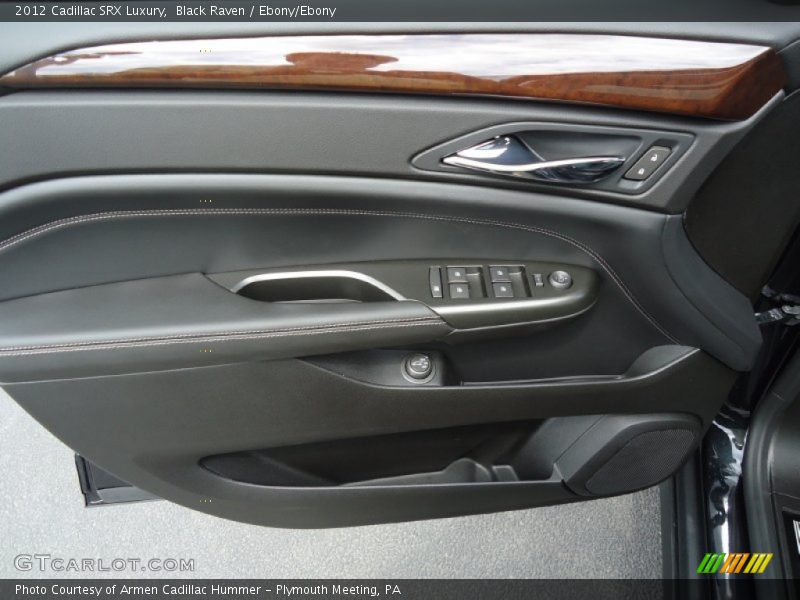 Black Raven / Ebony/Ebony 2012 Cadillac SRX Luxury