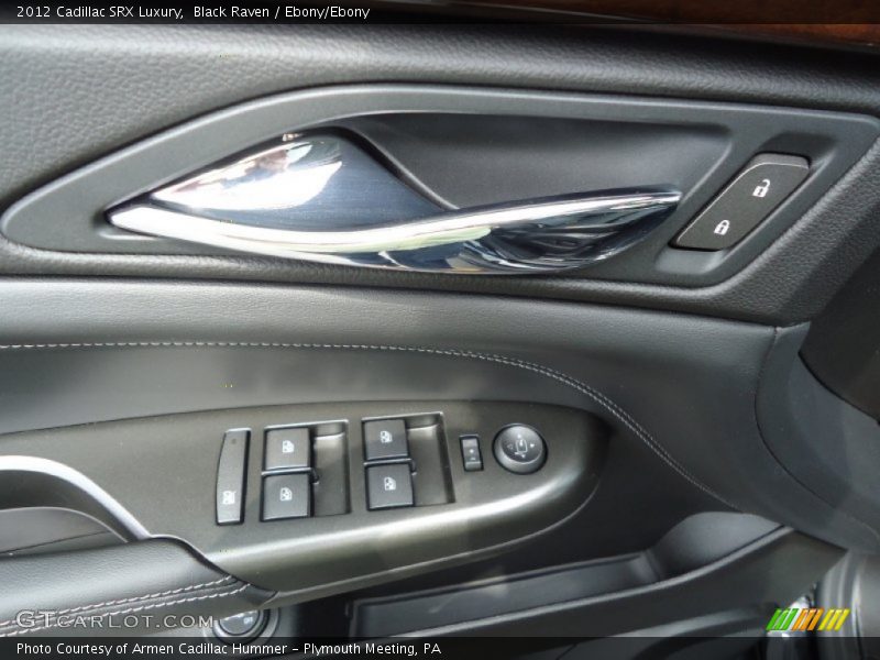 Black Raven / Ebony/Ebony 2012 Cadillac SRX Luxury
