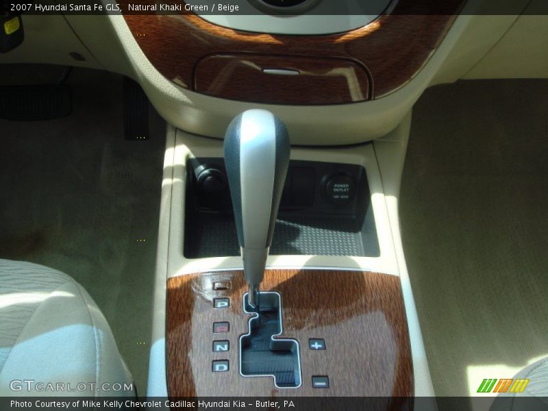 Natural Khaki Green / Beige 2007 Hyundai Santa Fe GLS