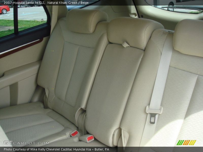 Natural Khaki Green / Beige 2007 Hyundai Santa Fe GLS