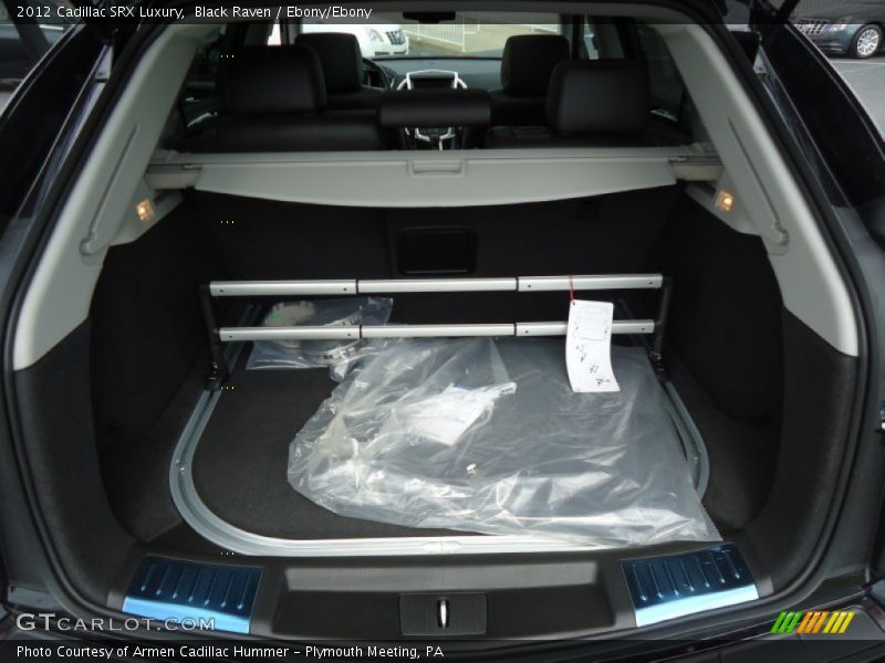 Black Raven / Ebony/Ebony 2012 Cadillac SRX Luxury