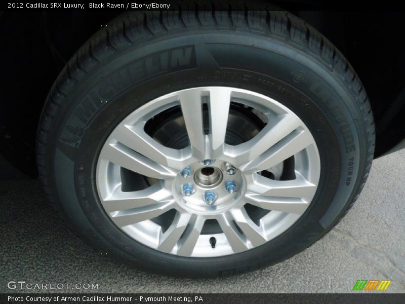 Black Raven / Ebony/Ebony 2012 Cadillac SRX Luxury