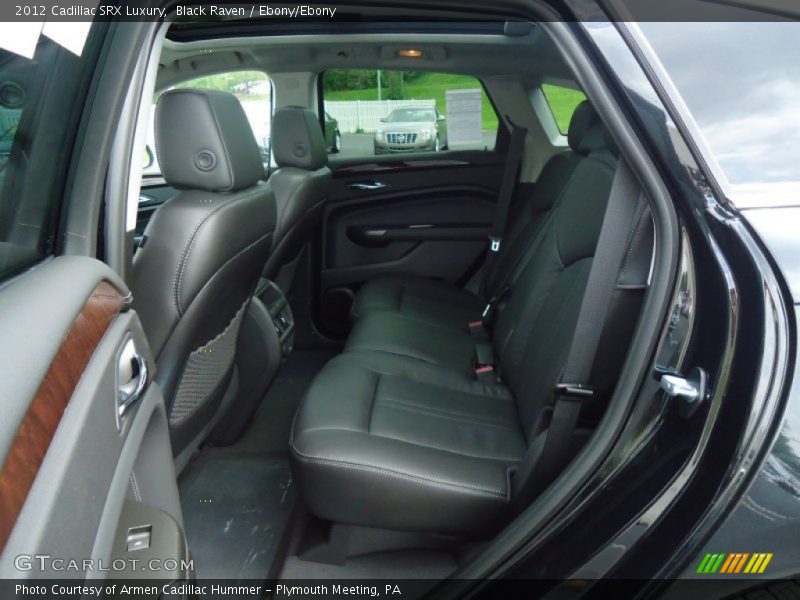Black Raven / Ebony/Ebony 2012 Cadillac SRX Luxury