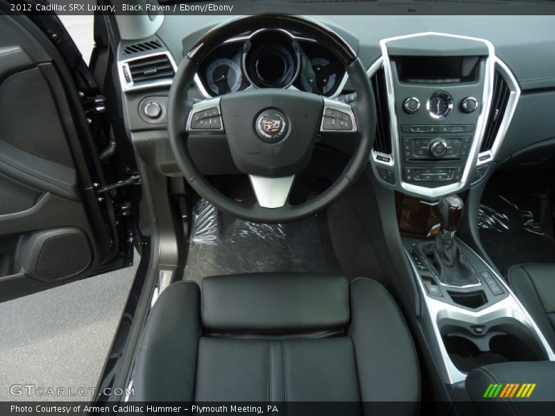 Black Raven / Ebony/Ebony 2012 Cadillac SRX Luxury