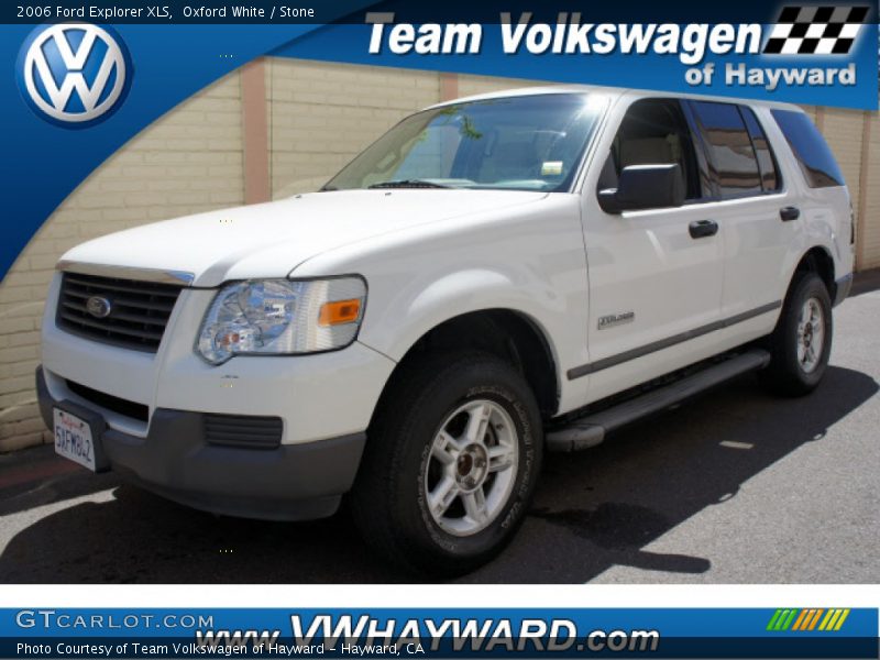 Oxford White / Stone 2006 Ford Explorer XLS