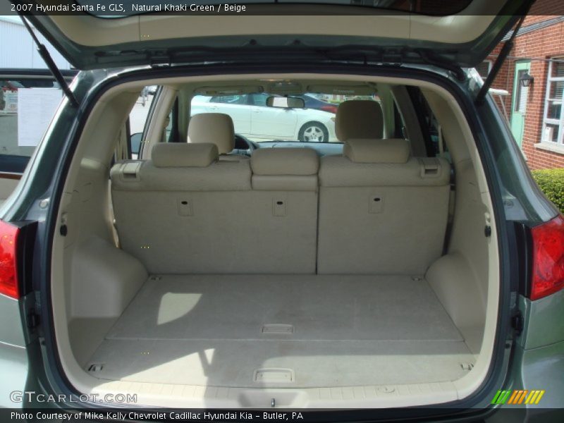 Natural Khaki Green / Beige 2007 Hyundai Santa Fe GLS