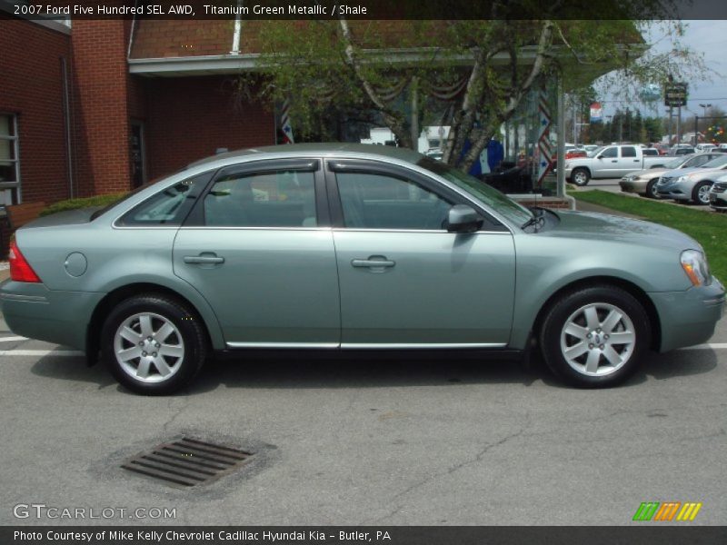  2007 Five Hundred SEL AWD Titanium Green Metallic