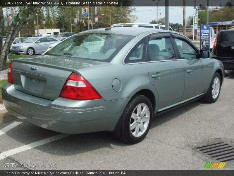  2007 Five Hundred SEL AWD Titanium Green Metallic