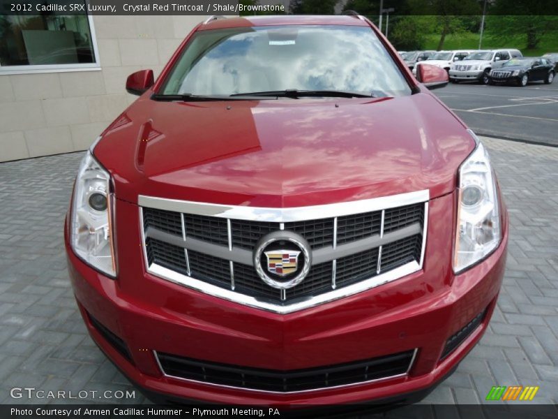 Crystal Red Tintcoat / Shale/Brownstone 2012 Cadillac SRX Luxury